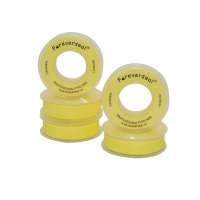 12mm high density yellow ptfe thread seal tape